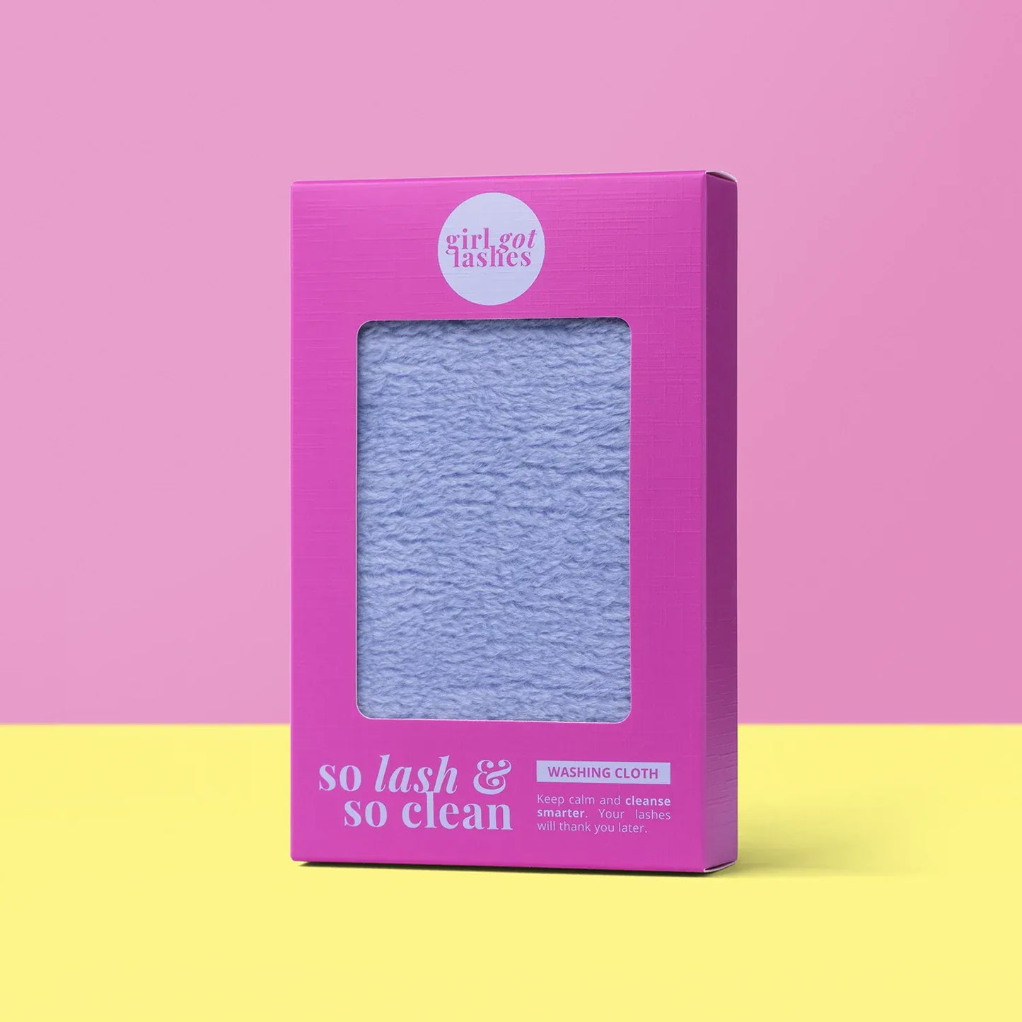 SO LASH & SO CLEAN – Waschtuch hellblau