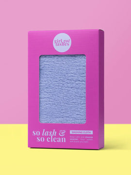 SO LASH & SO CLEAN – Waschtuch hellblau