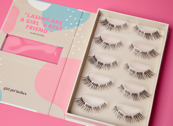 GirlGotLashes Künstliche Wimpern Flirt Filter