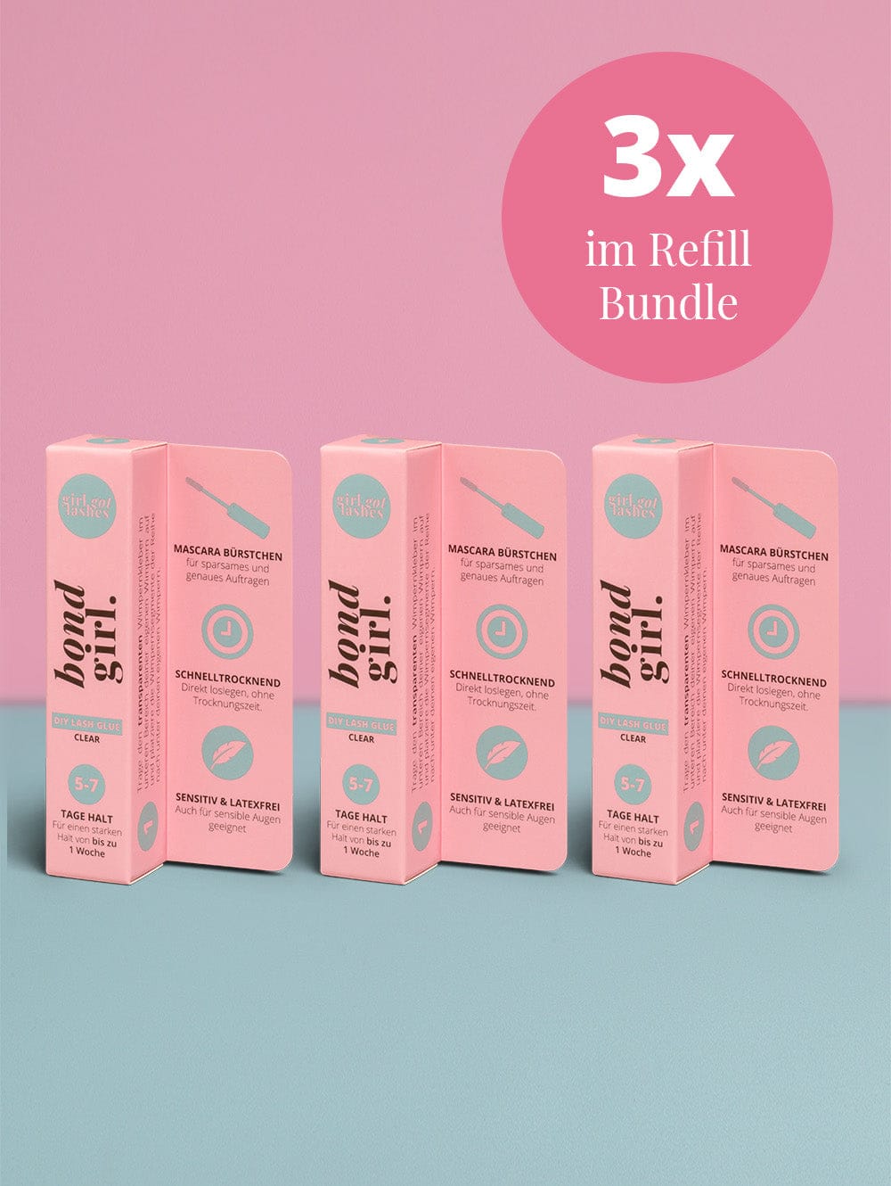 Refill-Bundle Bond Girl transparent