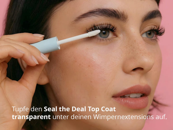 seal the deal. TOP COAT CLEAR