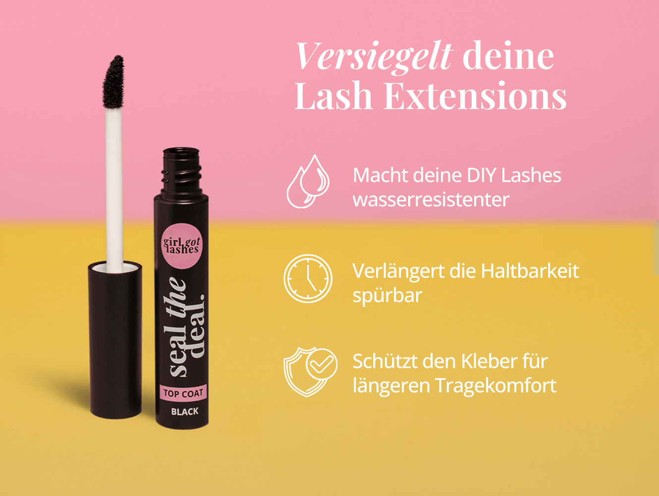 SEAL THE DEAL – Top Coat schwarz (Classic DIY)